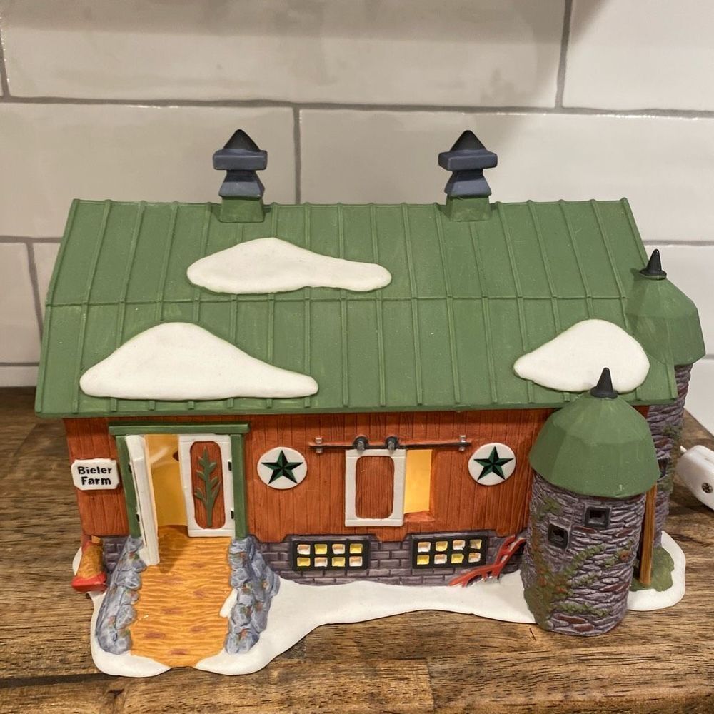 Department 56 Pennsylvania Dutch Barn New England Village #5648-0 Heritage - Picture 7 of 13